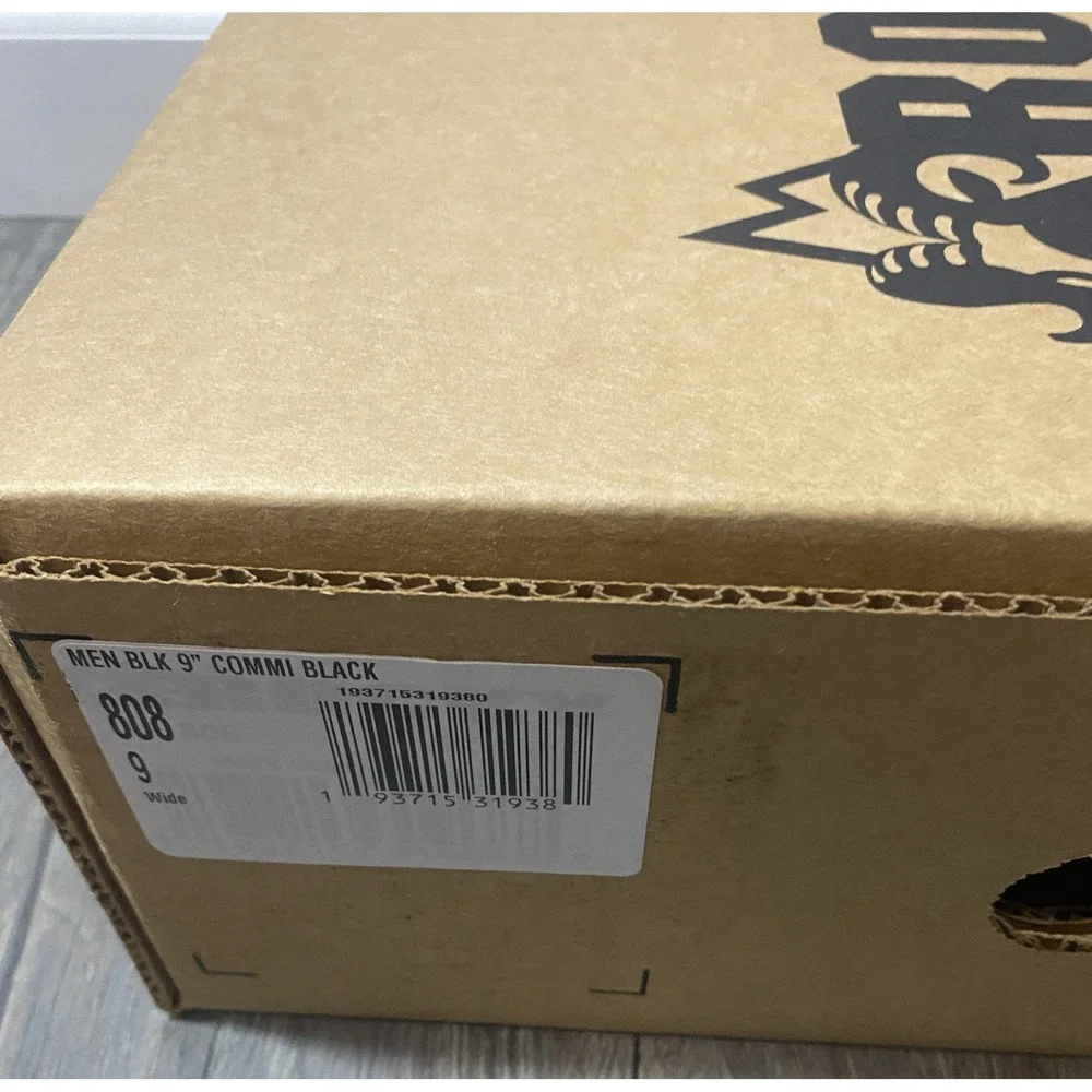 Rocky 808 Men's 9 Wide Black 9